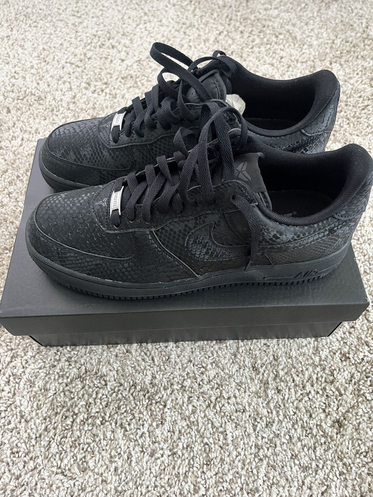 Nike Mamba skin kobe air foces Size US 10.5 / EU 43-44 - 4 Thumbnail