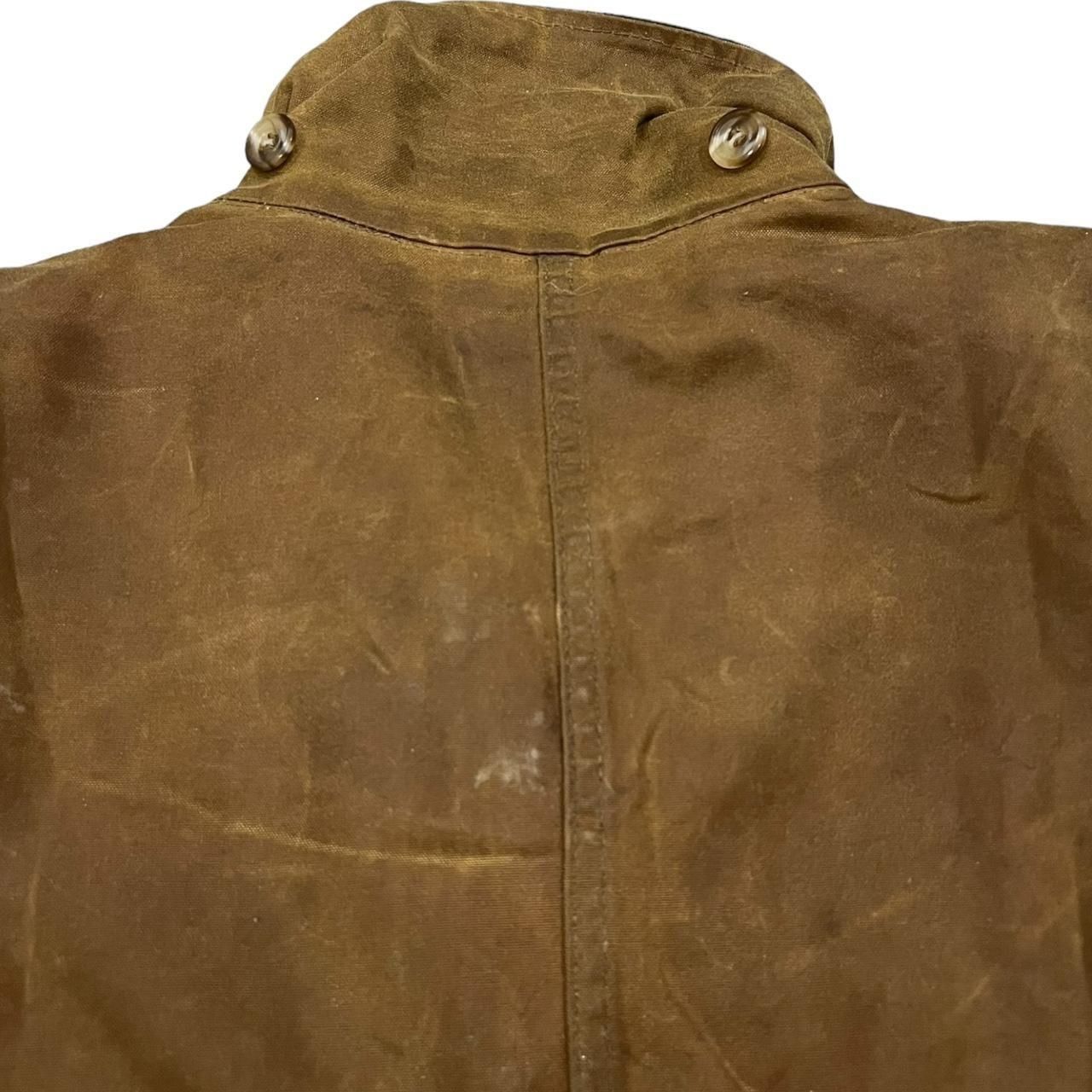 Filson Vintage Filson Tin Cloth Waxed Tan Work Jacket Size US XL / EU 56 / 4 - 5 Thumbnail