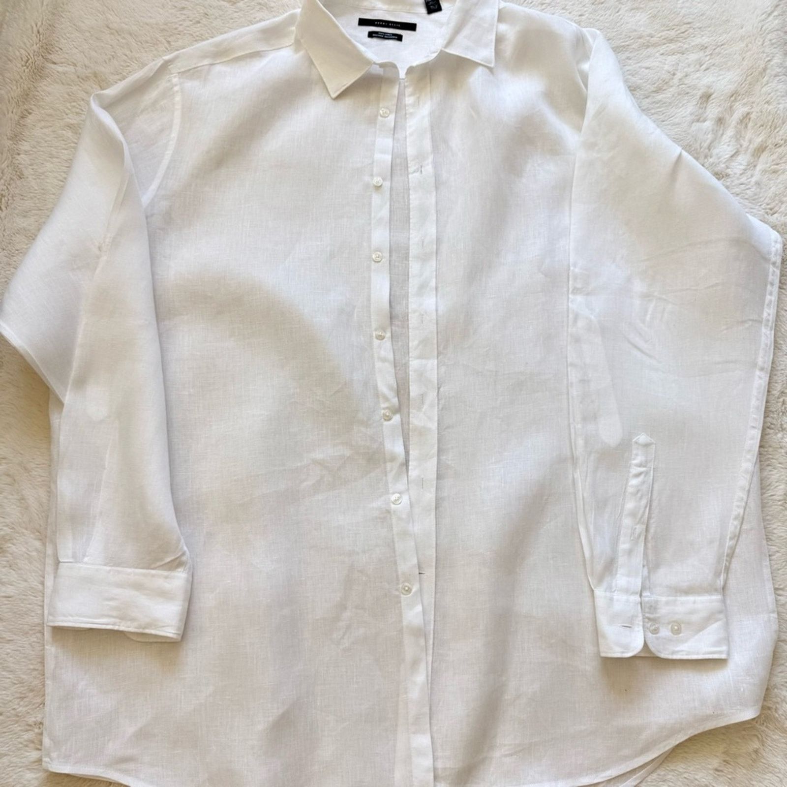 Perry Ellis Perry Ellis men linen shirt size 2XL Size US XXL / EU 58 / 5 - 1 Thumbnail