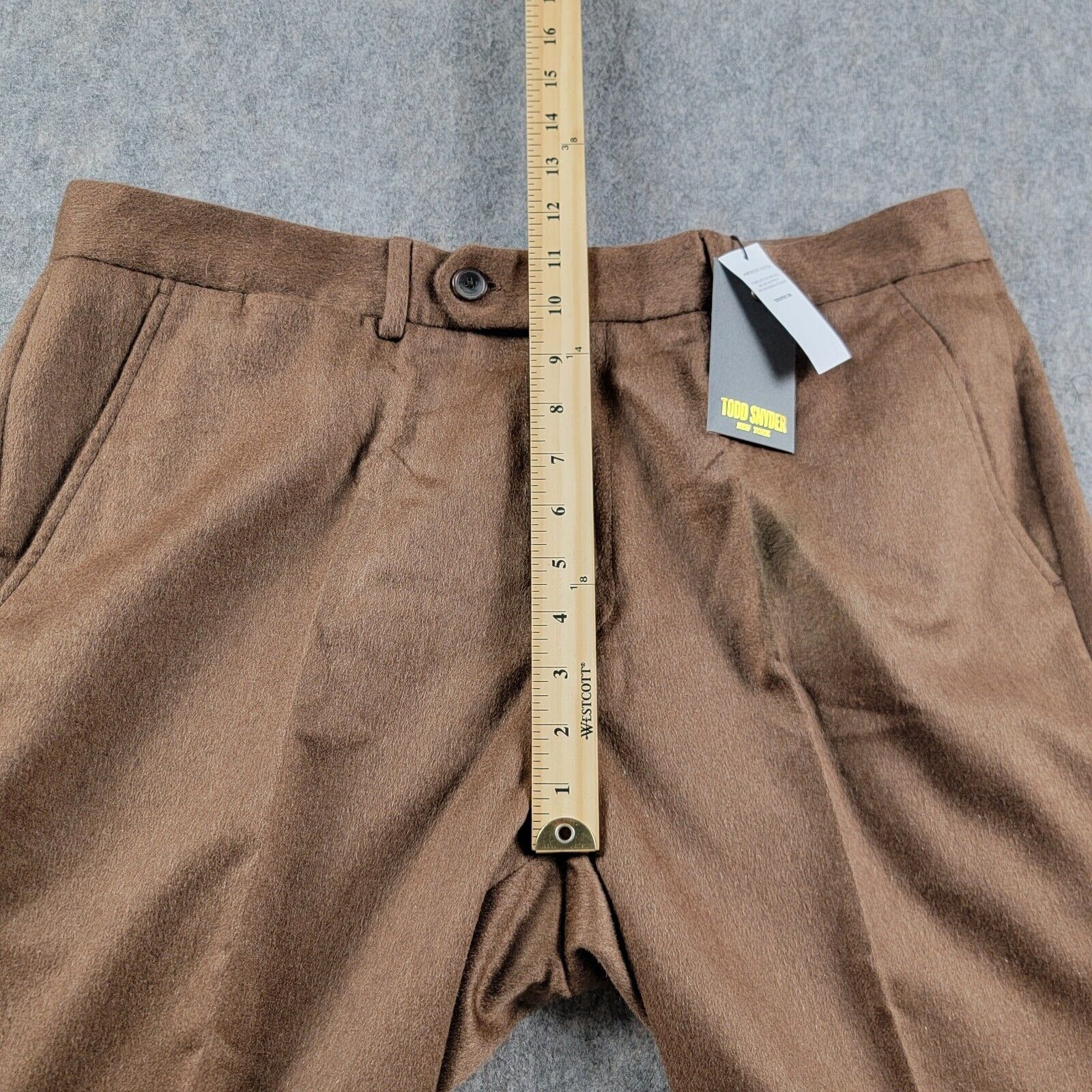 Todd Snyder Todd Snyder Cashmere Trouser size 36/32 Hazelnut Brown NWT Size US 36 / EU 52 - 5 Thumbnail