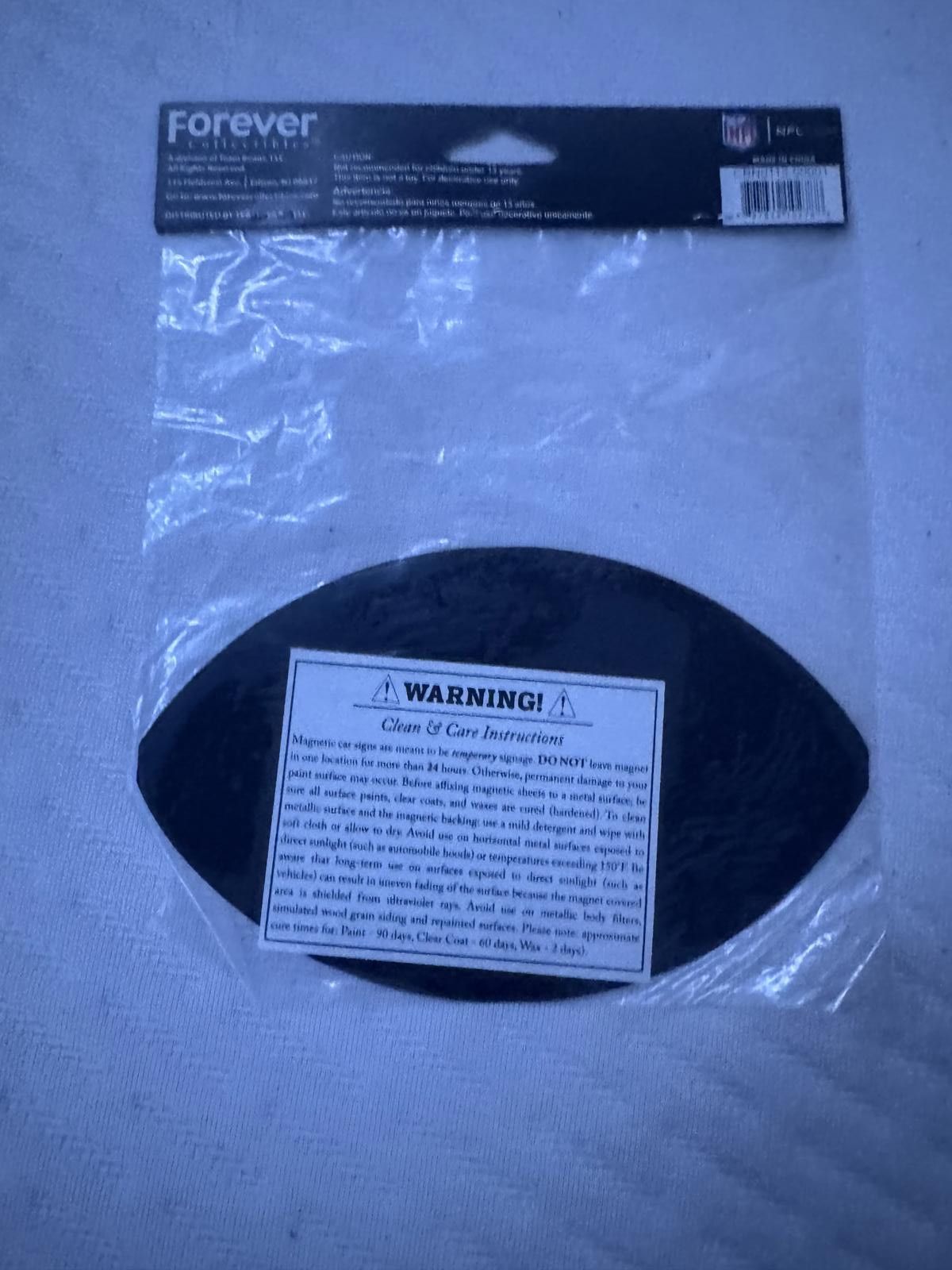 NFL Baltimore Ravens Super Bowl XLVII Champions Commemorative M Size ONE SIZE - 2 Thumbnail