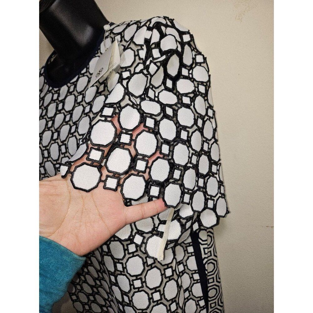 Tory Burch NWT Tory Burch Gloria Geometric Top 6 Medium Size M / US 6-8 / IT 42-44 - 3 Thumbnail