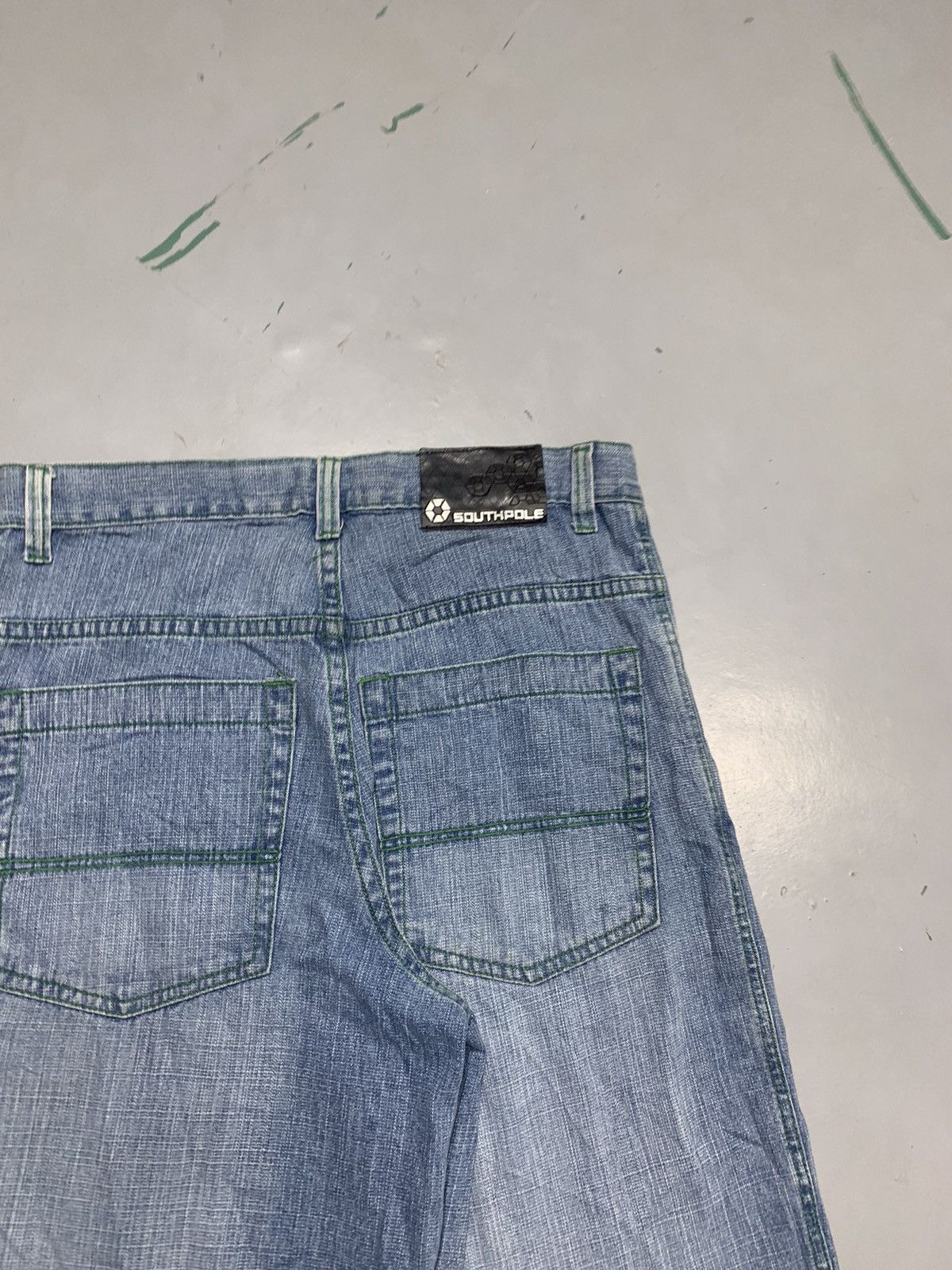 Southpole Vintage Southpole yellow tab denim jort Size US 34 / EU 50 - 6 Thumbnail