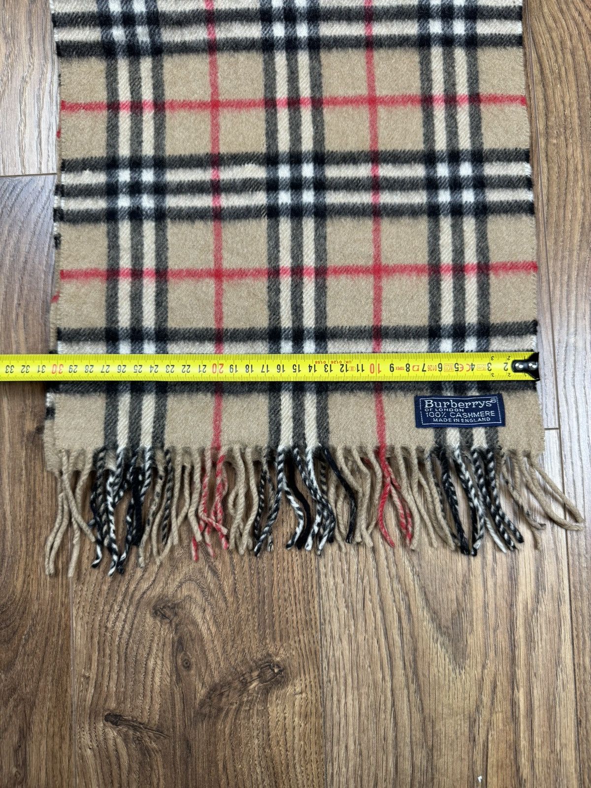 Burberry Vintage cashmere scarf Burberry’s 90s original luxury item Size ONE SIZE - 3 Thumbnail