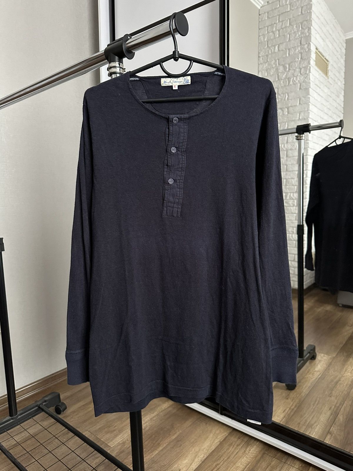 Merz B. Schwanen Merz B Schwanen Loopwheeled Long Sleeve T-Shirt Tee Size US L / EU 52-54 / 3 - 3 Thumbnail