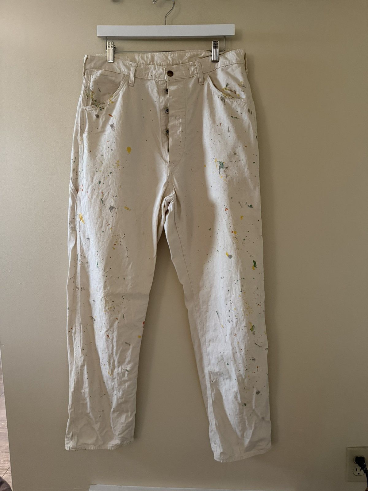 Orslow Painters pants with splatter Size US 34 / EU 50 - 1 Thumbnail
