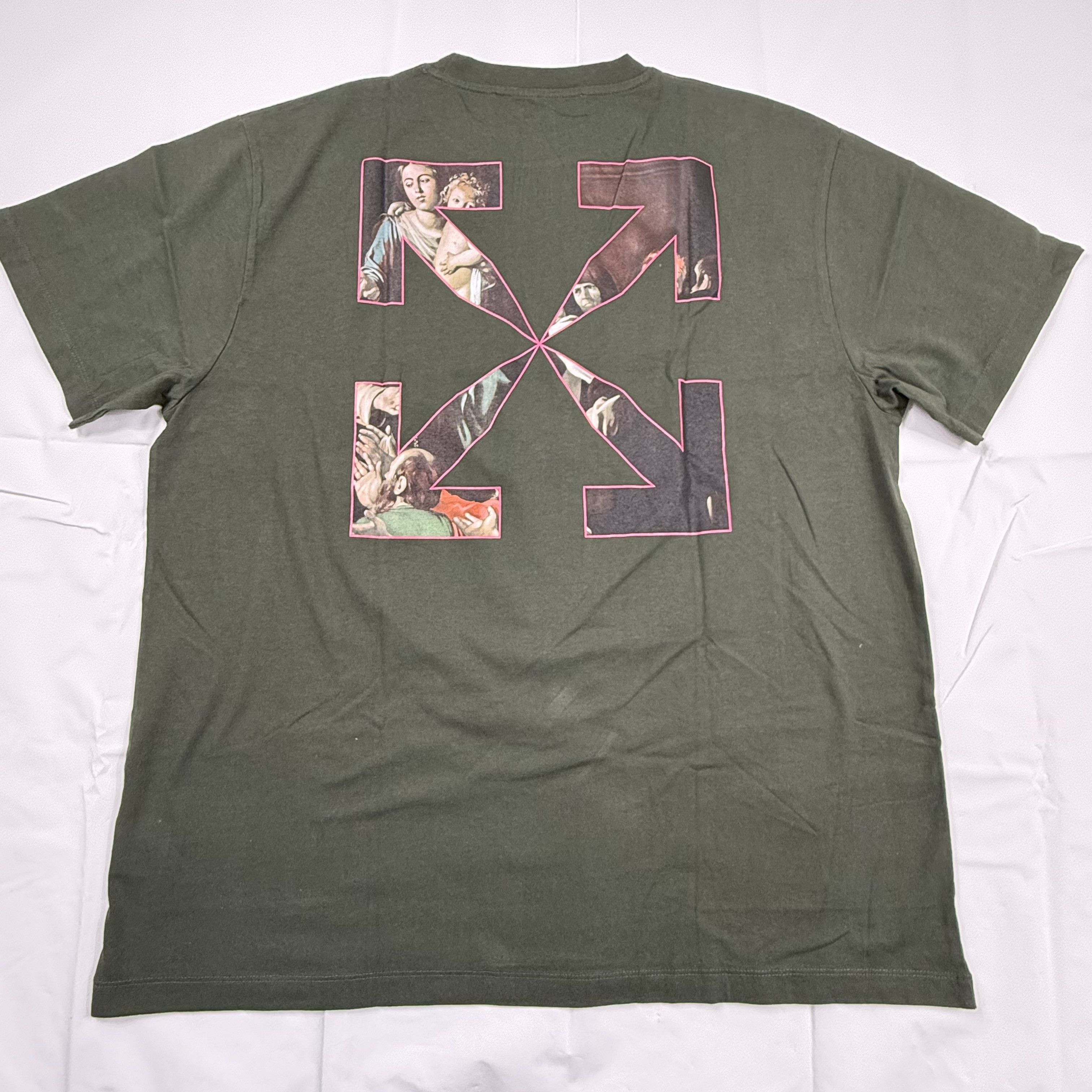 Off-White Off-White Caravaggio Arrows Graphic T-Shirt Mens Medium Size US M / EU 48-50 / 2 - 9 Thumbnail