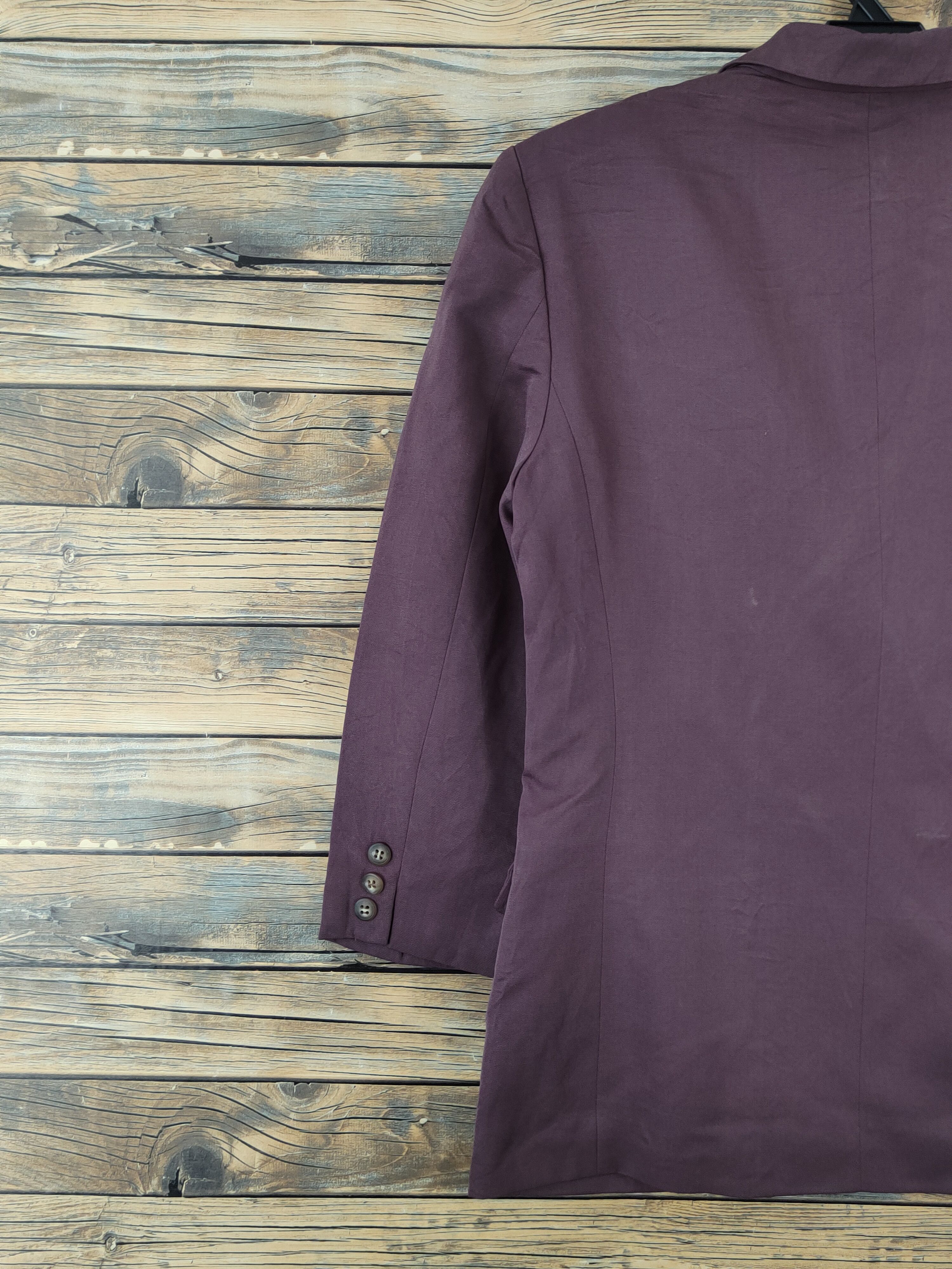 Japanese Brand × Vintage Retro Designer by B.B.N.Y Purple Blazers Size M / US 6-8 / IT 42-44 - 9 Thumbnail