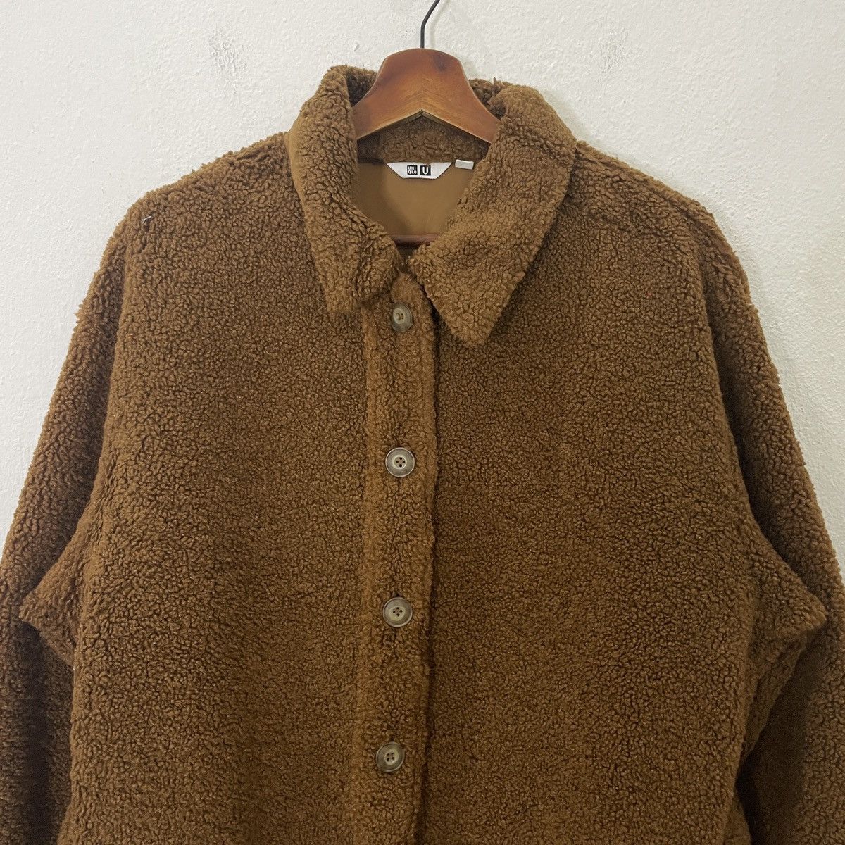 Lemaire × Uniqlo Vintage Lemaire X Uniqlo Fleece Jacket Size US L / EU 52-54 / 3 - 4 Thumbnail