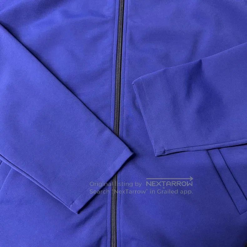 Balenciaga Balenciaga Blue Purple Jacket Coat. Size US L / EU 52-54 / 3 - 2 Thumbnail