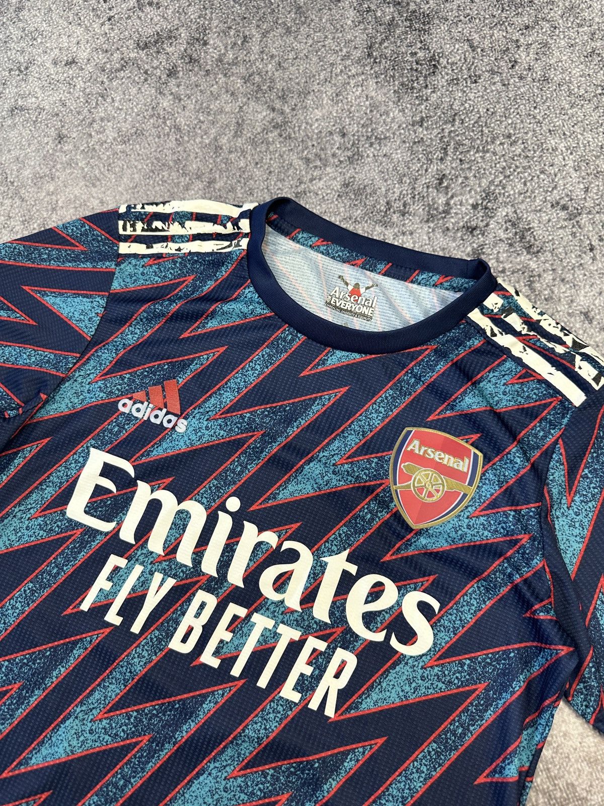 Adidas Adidas Arsenal 7 Saka Soccer Jersey Streetwear Rare Style S Size US S / EU 44-46 / 1 - 3 Thumbnail