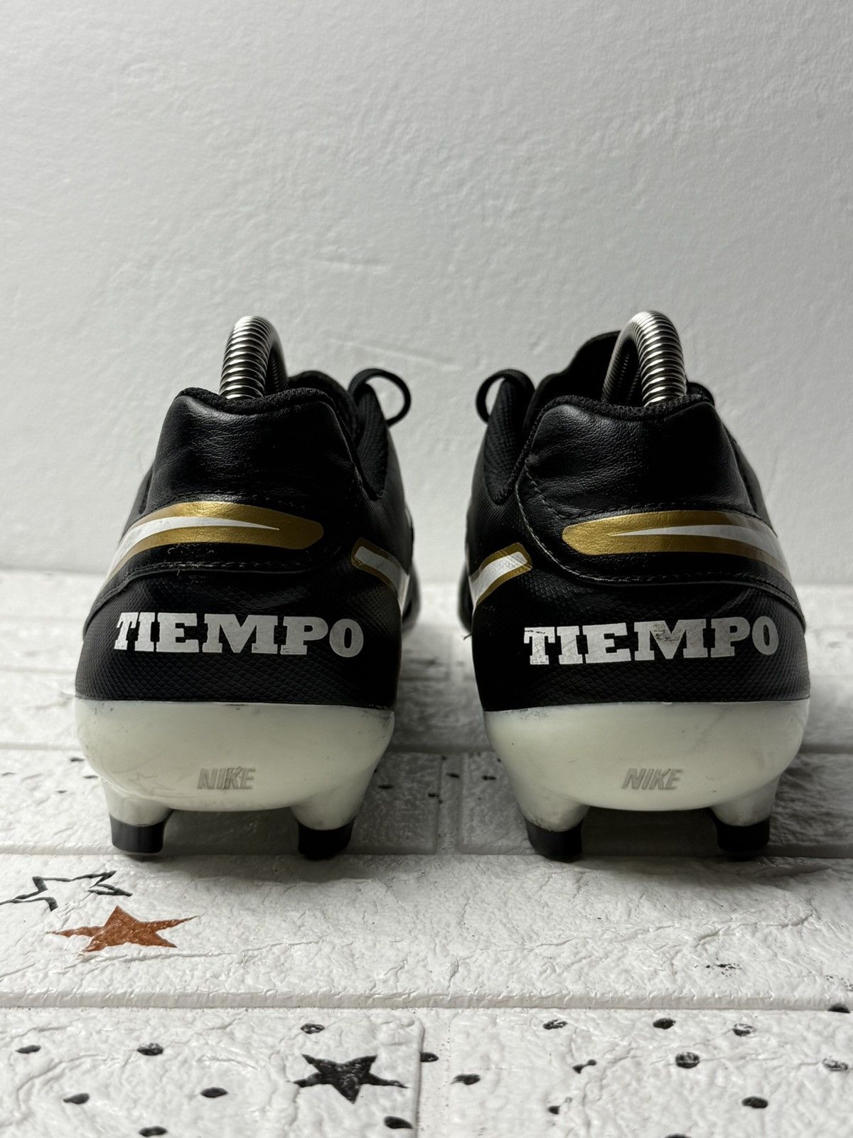 Nike Nike Tiempo Genio II FG US9 UK8 EUR42.5 Cleats Boots Leather Size US 9 / EU 42 - 5 Thumbnail