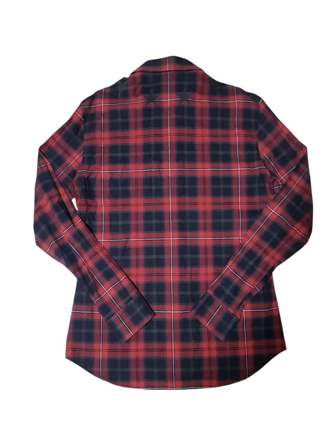 Givenchy Givenchy Star Red Flannel Button Shirt Size US M / EU 48-50 / 2 - 2 Thumbnail