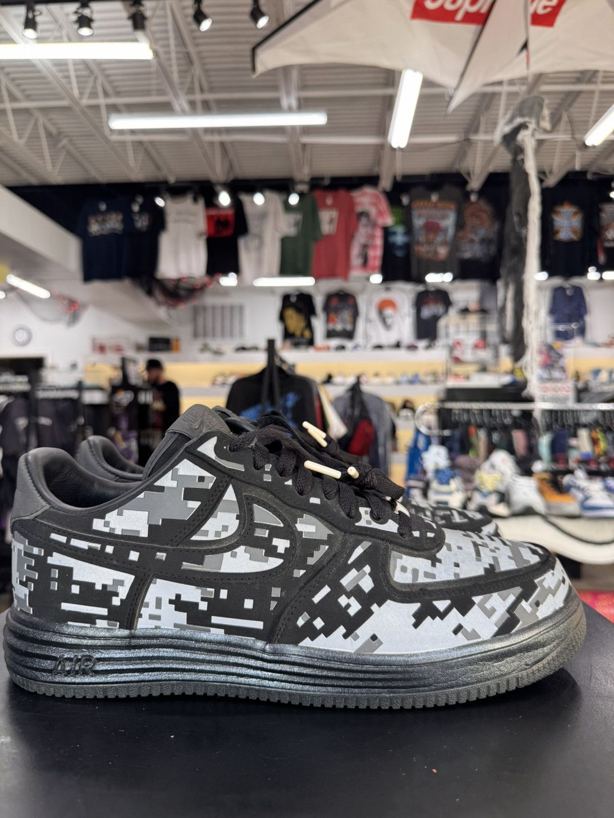 Nike Nike Lunar Force 1 Low Digi Camo Black Size 12 (2012) Size US 12 / EU 45 - 6 Thumbnail