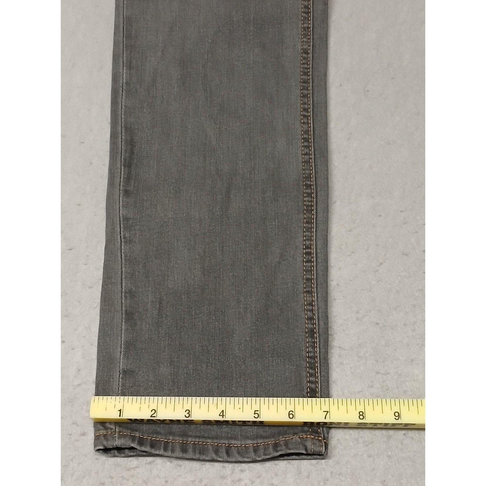 Other American Tall (34x36) Men's Straight Leg Gray Denim Jeans Size US 34 / EU 50 - 2 Thumbnail