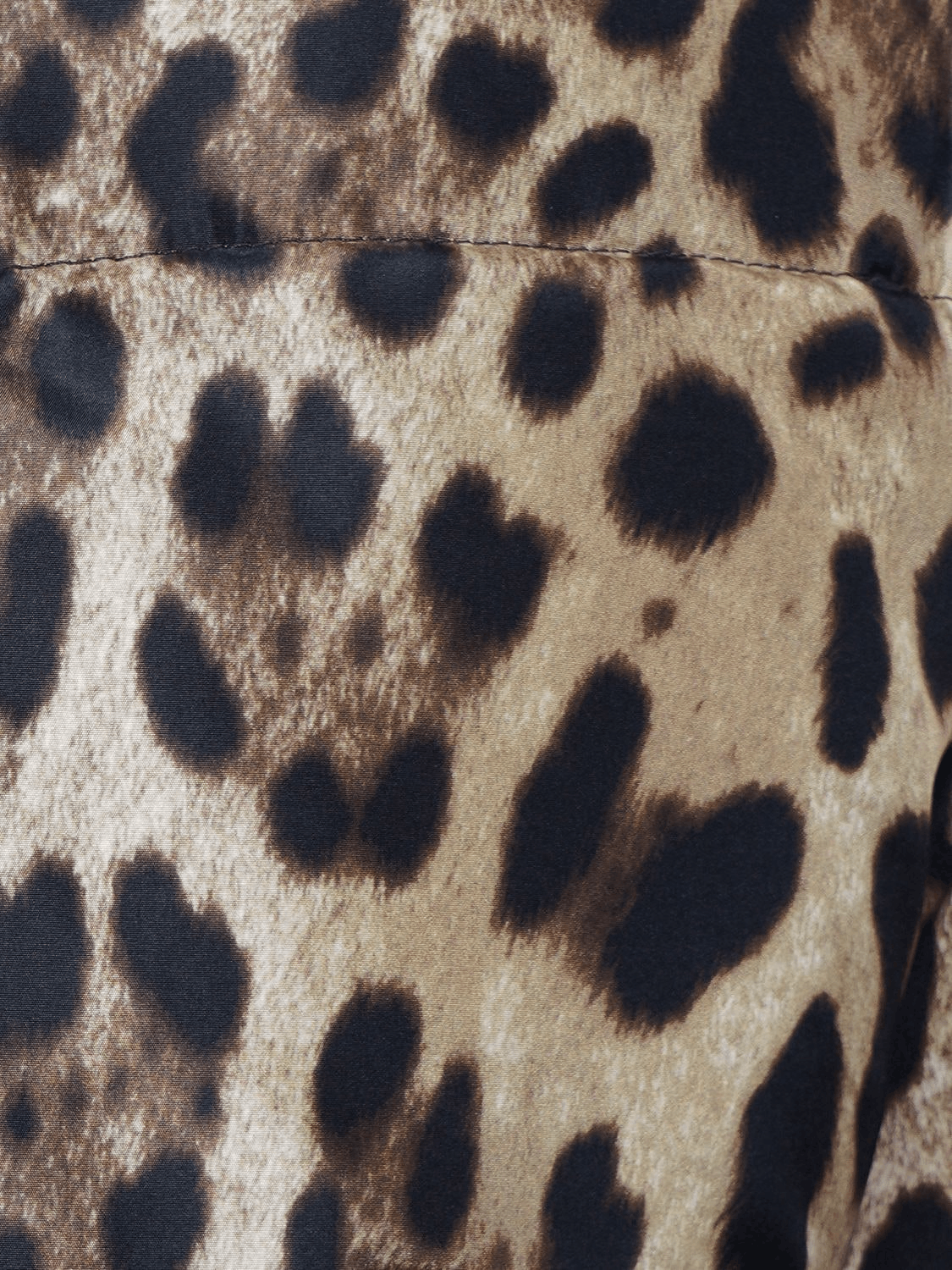 Dolce & Gabbana DOLCE&GABBANA Multicolor Leopard Print Down Jacket New Size ONE SIZE - 3 Thumbnail