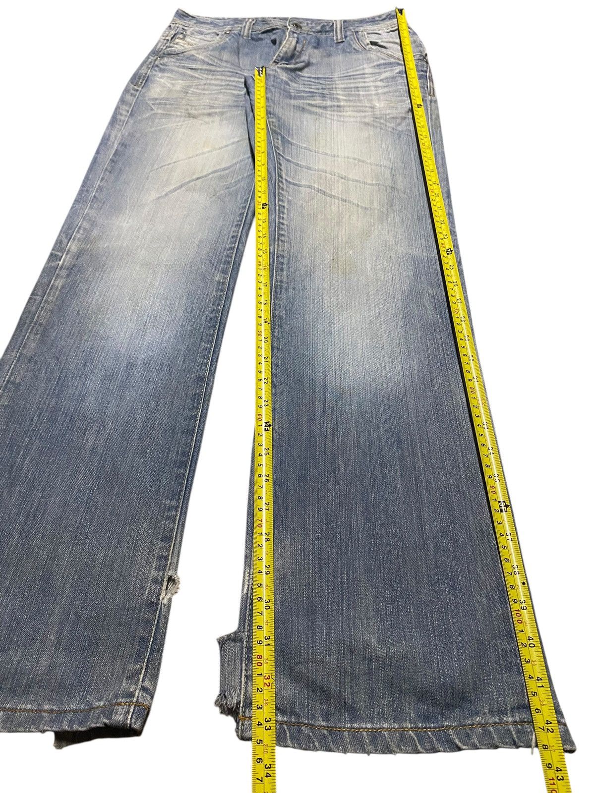 Diesel Black Gold Vintage Diesel Italy Brand Streetwear Faded Wash Loose Jeans Size US 30 / EU 46 - 13 Thumbnail