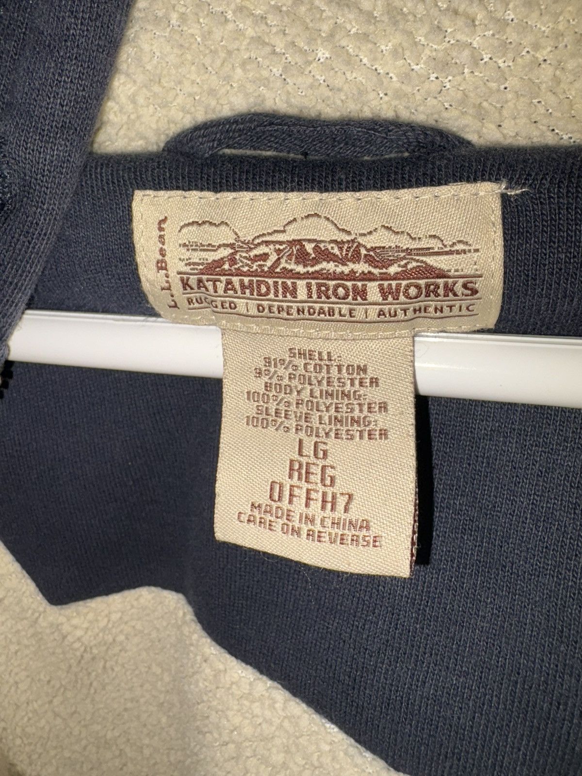 L.L. Bean L.L Bean Katahdin Iron Works Lined Zip Up Size US L / EU 52-54 / 3 - 2 Thumbnail