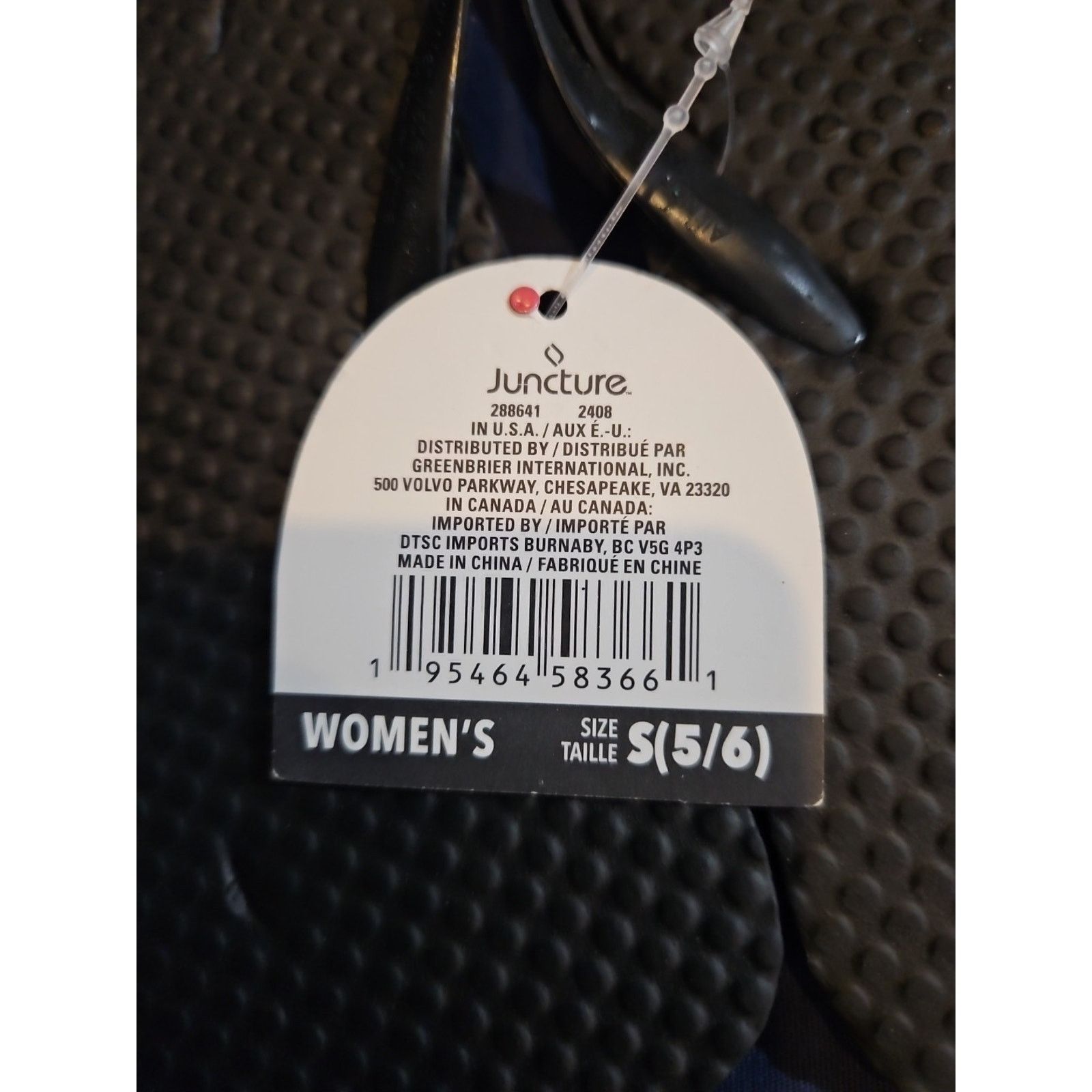 Other Juncture Women's 5/6 Flip Flops / Glitter Strap Size US 5 / IT 35 - 4 Thumbnail