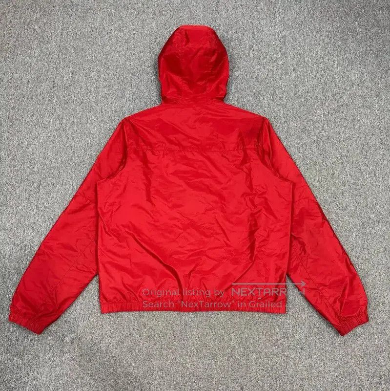 Prada Prada Red Nylon Hooded Jacket for Men. Size US XL / EU 56 / 4 - 2 Thumbnail