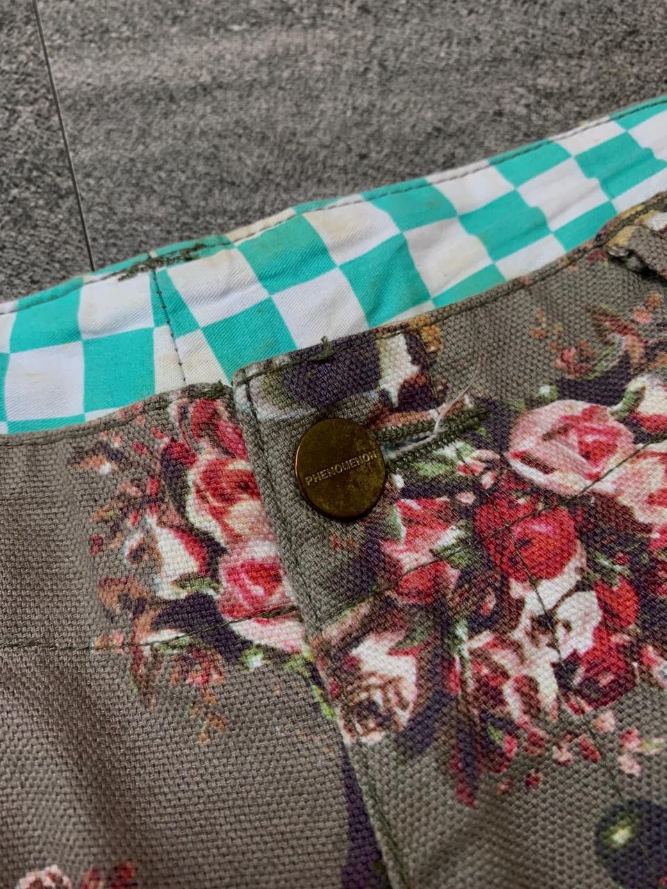 PHENOMENON FREE TAX! Soldier Floral Cargo Shorts - 33” Size US 33 - 8 Thumbnail