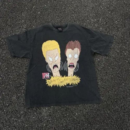 Japanese Brand Ishihara x Mao BEAVIS AND BUTTHEAD Cartoon Shirt Size US XL / EU 56 / 4 - 3 Thumbnail