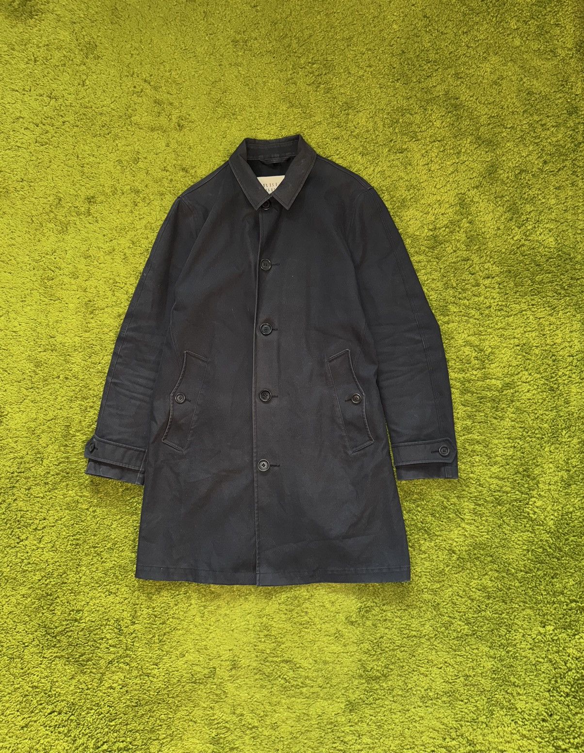 Burberry × Designer Burberry Brit luxury sun faded trench coat jacket Size US L / EU 52-54 / 3 - 1 Thumbnail