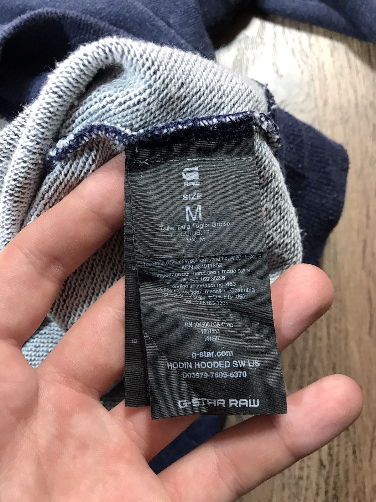 G-Star × Vintage G Star Raw Vintage Hoodie Center Logo Size M Size US M / EU 48-50 / 2 - 10 Thumbnail