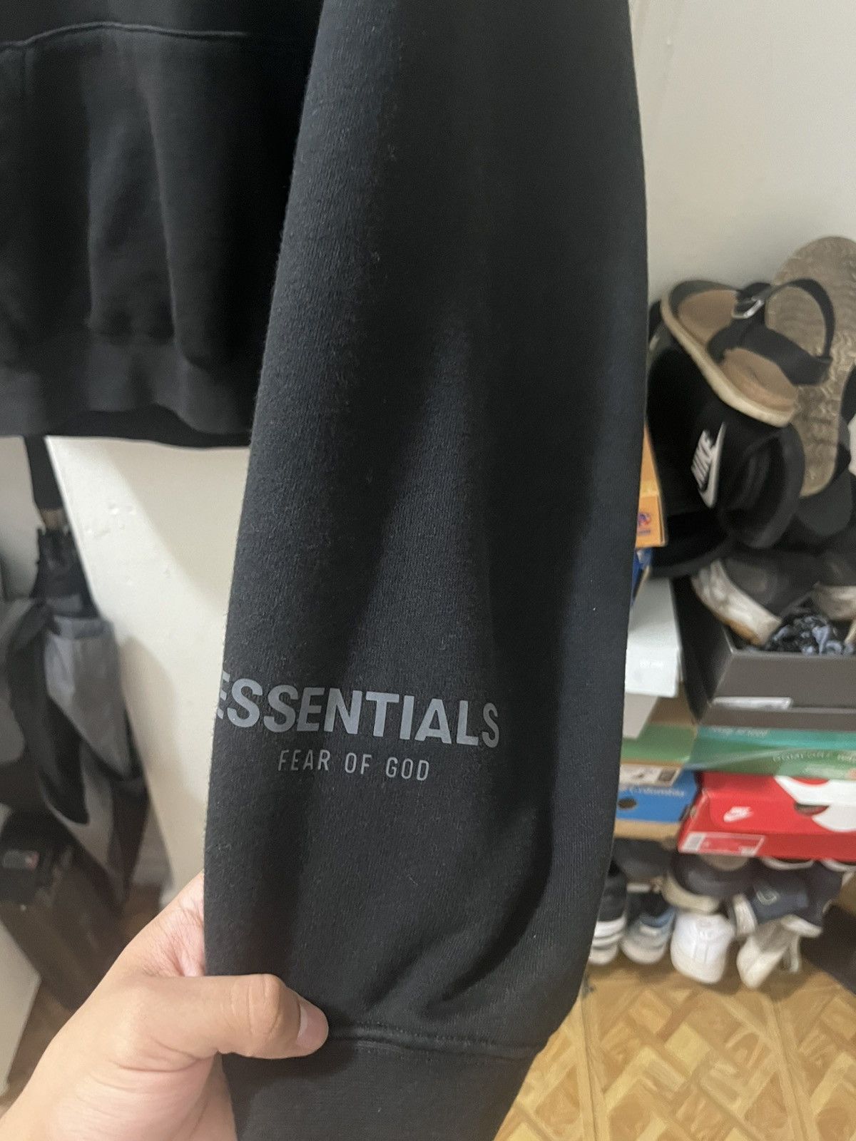 Essentials Essentials Black Hoodie SS2021 Size Xs Fits Small Size US XS / EU 42 / 0 - 2 Thumbnail