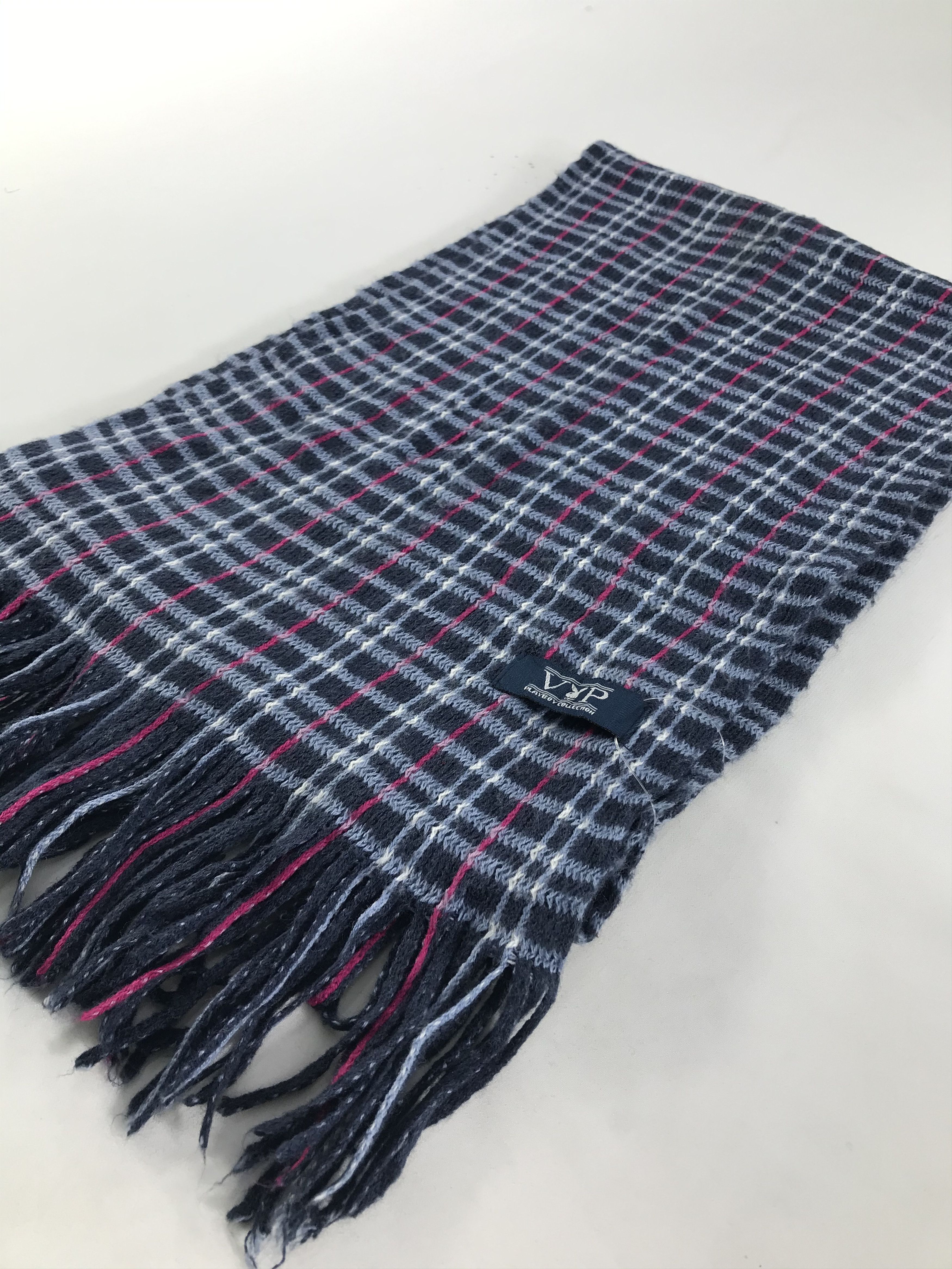 Playboy × Vintage Playboy Scarf / Muffler / Neckwear - WW2241 Size ONE SIZE - 3 Thumbnail