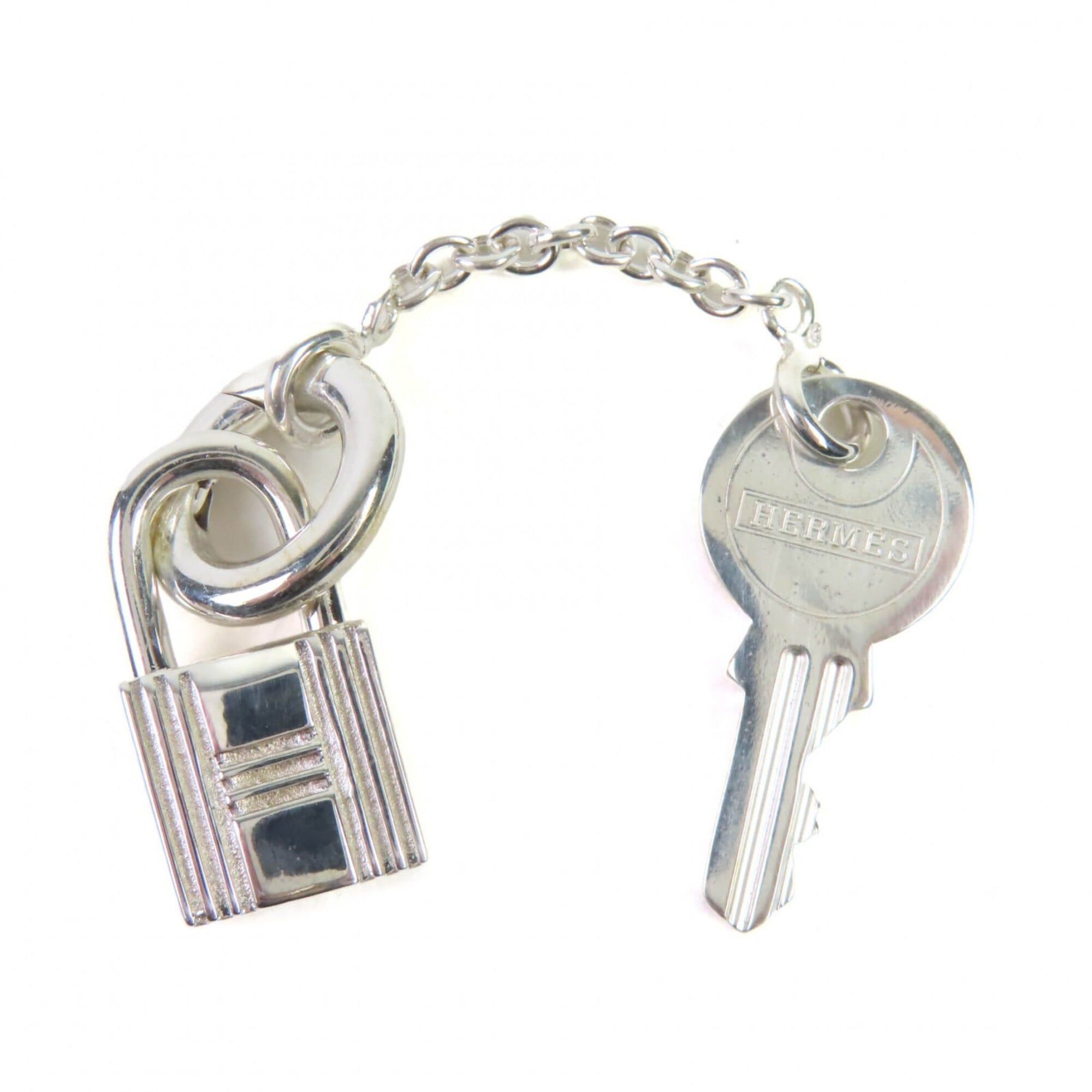 Hermes HERMES SV925 Cadena Key Motif H Logo Necklace Pendant Top - Silver Accessory Weight 8.11g Women's Size ONE SIZE - 1 Thumbnail
