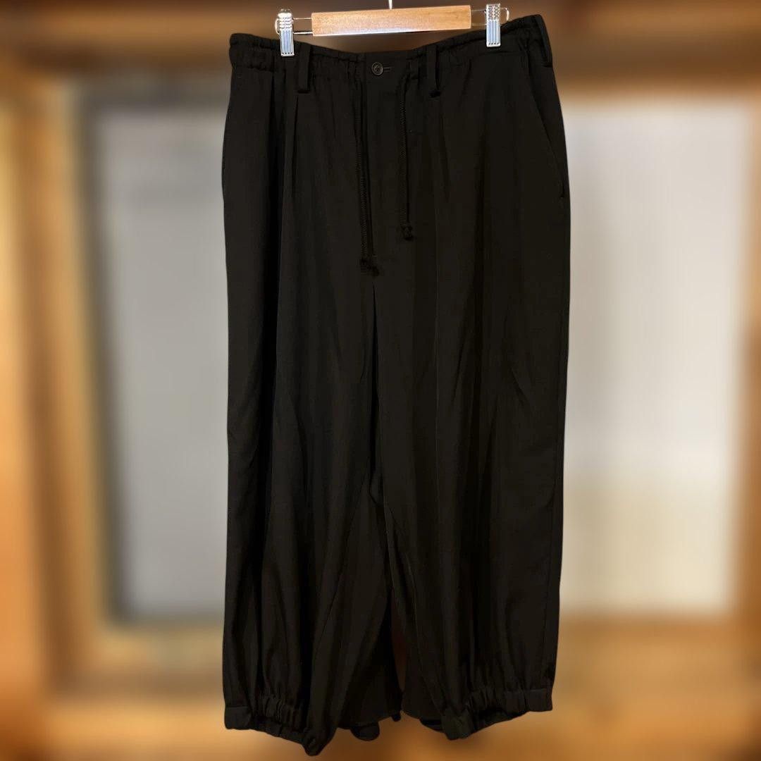 Yohji Yamamoto yohji yamamoto POUR HOMME/Crow Pants 3 Re-gabardine Size US 30 / EU 46 - 2 Thumbnail