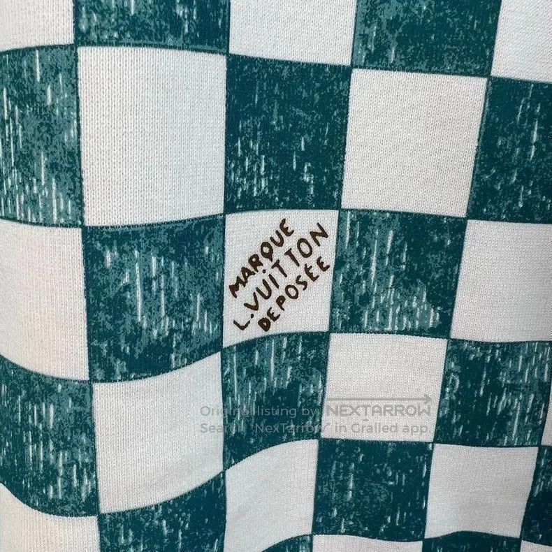 Louis Vuitton Louis Vuitton Checkerboard Fleece Sweatshirt. Size US XXL / EU 58 / 5 - 6 Thumbnail