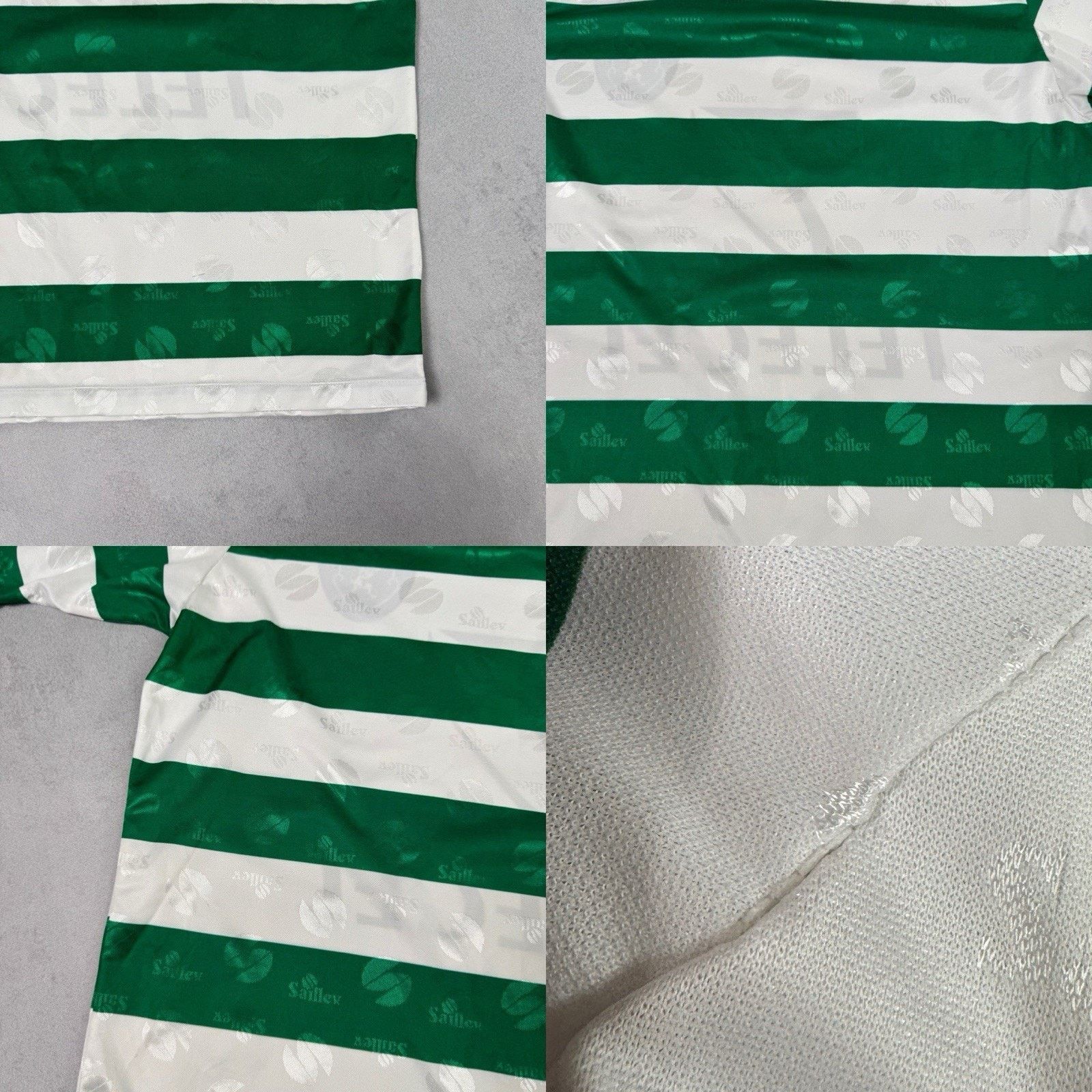 Vintage 1995-1996 Sporting Lisbon Saillev Home Soccer Jersey Size US XL / EU 56 / 4 - 23 Thumbnail