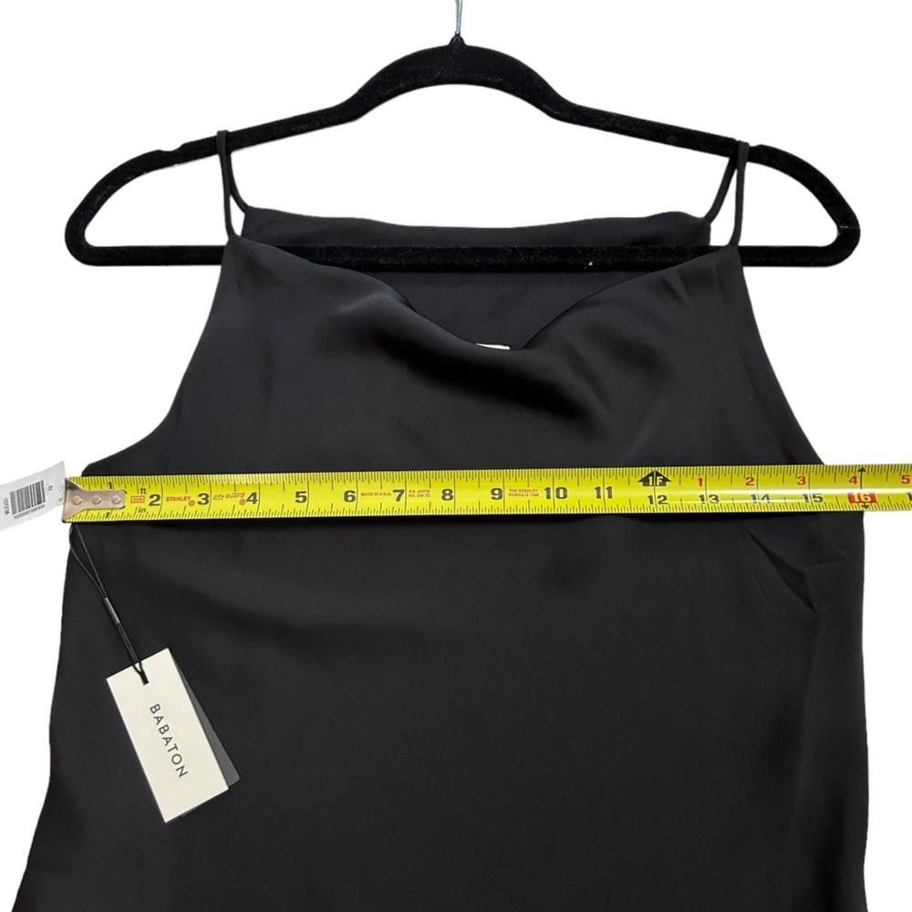 Aritzia Babaton l NWT Fonda Black Midi Slip Dress XS Size XS / US 0-2 / IT 36-38 - 7 Thumbnail