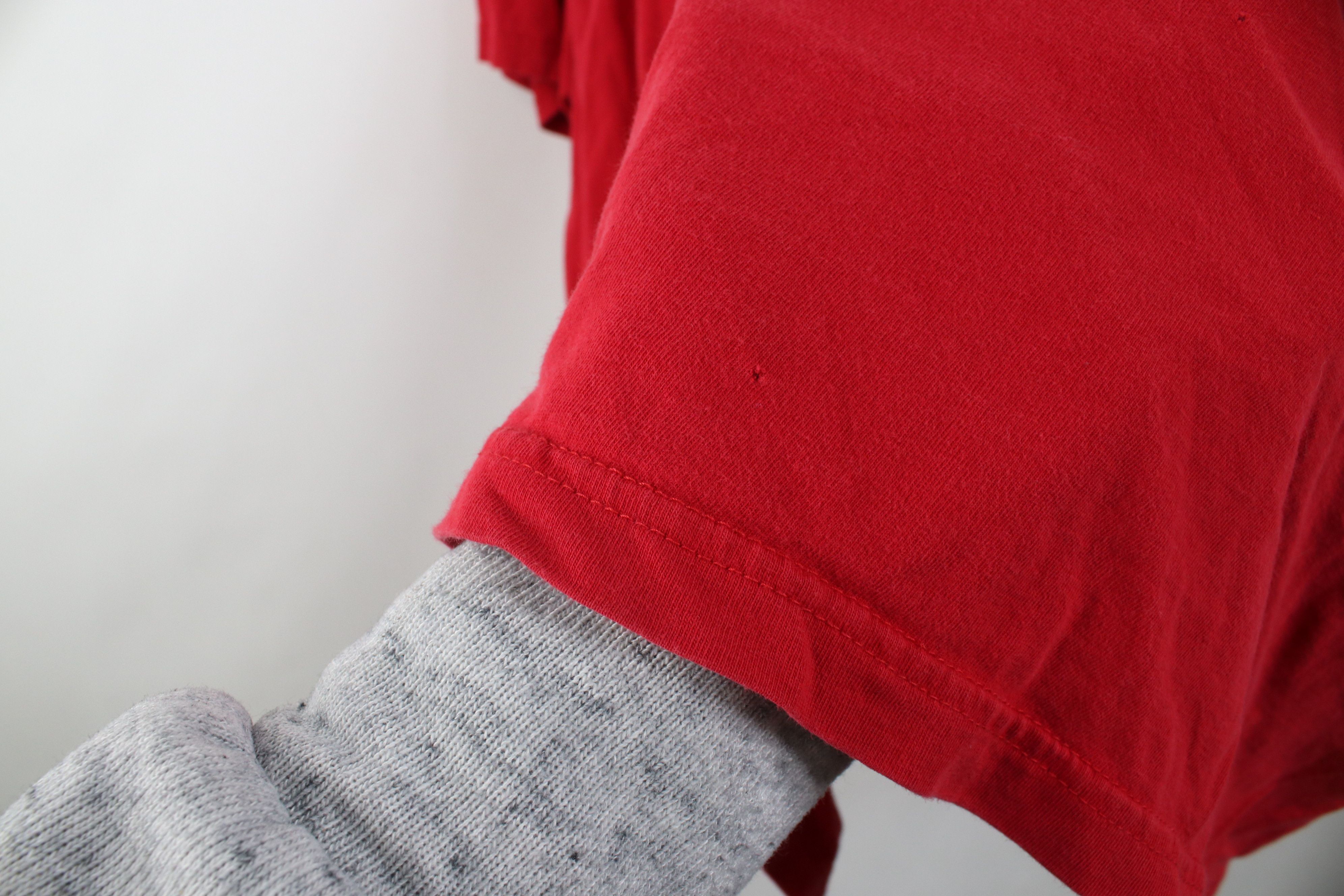 Polo Ralph Lauren Vintage 90s Ralph Lauren Short Sleeve T-Shirt Red USA Size US L / EU 52-54 / 3 - 6 Thumbnail