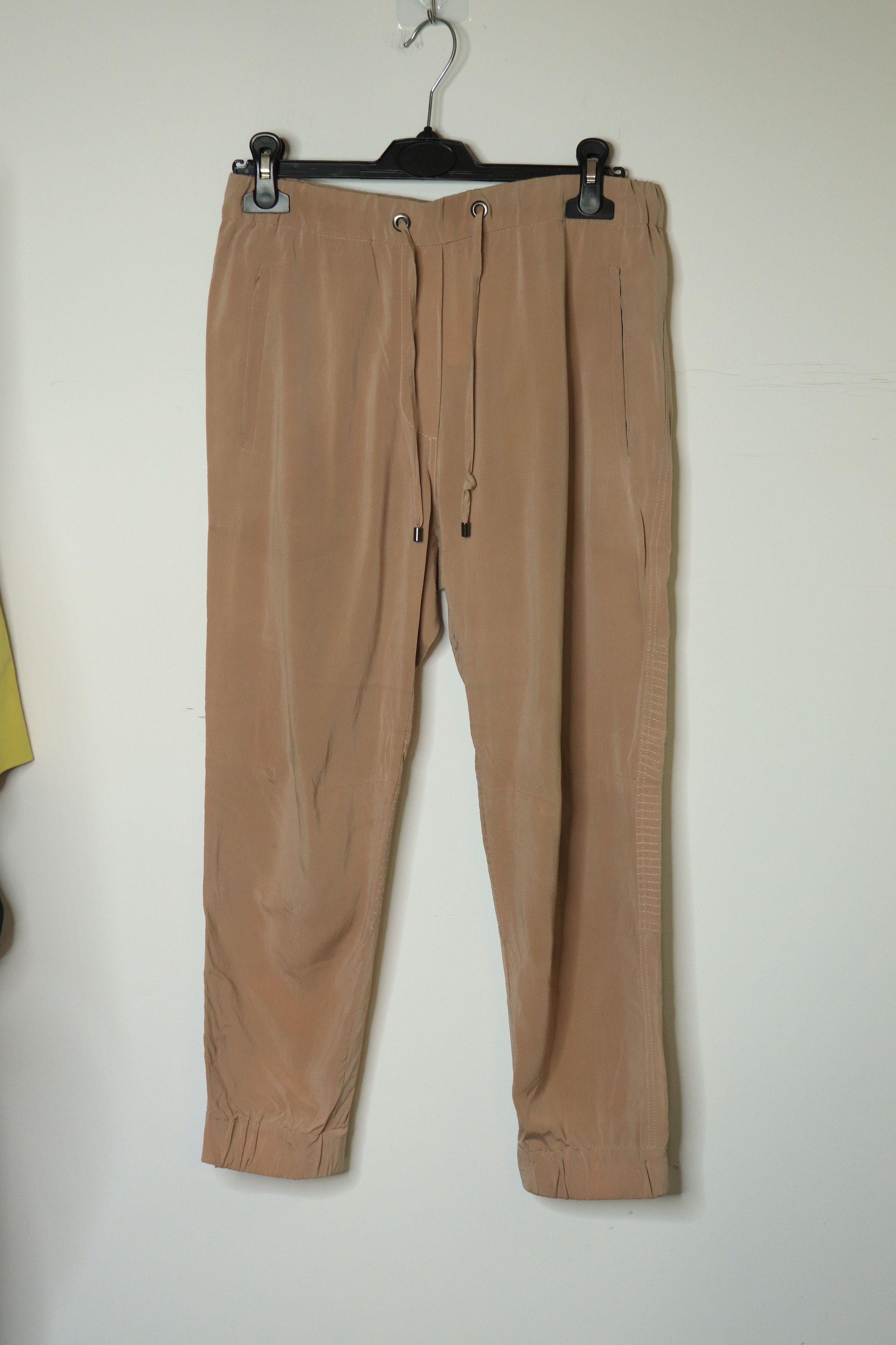 Brunello Cucinelli Blush silk trousers - UK 6 Size 26" / US 2 / IT 38 - 1 Thumbnail