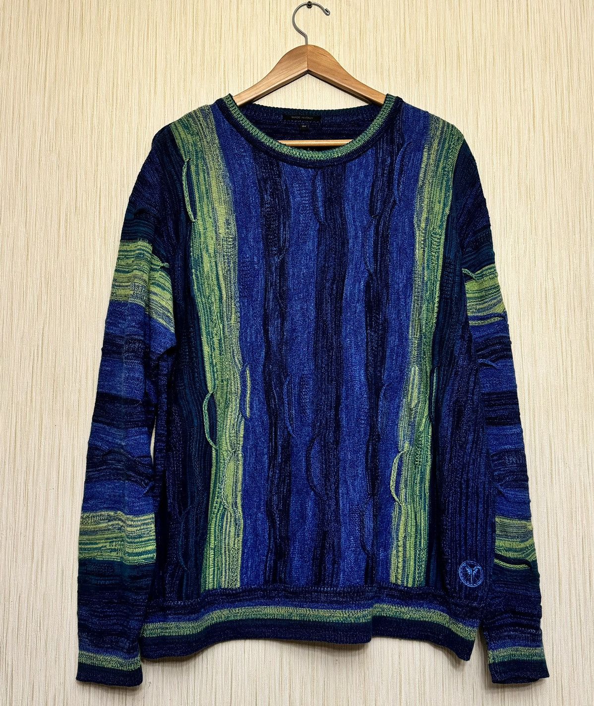 Coogi Carlo Colucci Coogi type sweater 3D knit Size US L / EU 52-54 / 3 - 3 Thumbnail