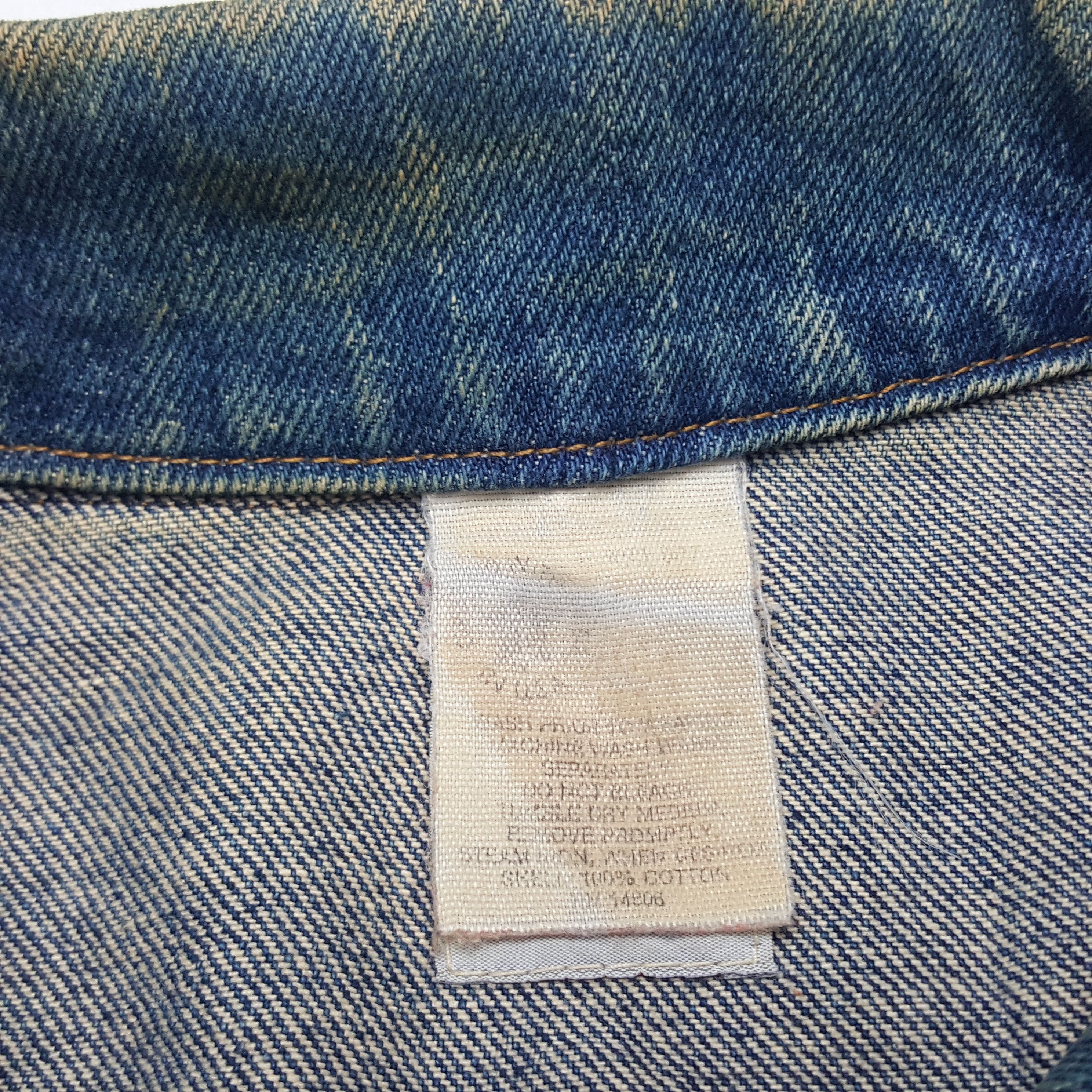 Carhartt × Vintage Vintage Carhartt Denim Bikers Jacket Size US M / EU 48-50 / 2 - 5 Thumbnail
