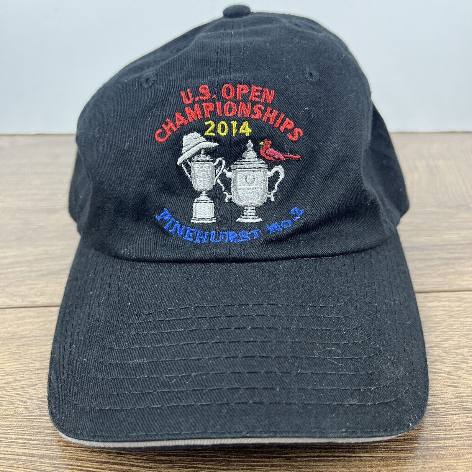 Other 2014 US Open Championships Hat Pinehurst 2 Black Adjustable Size ONE SIZE - 3 Thumbnail