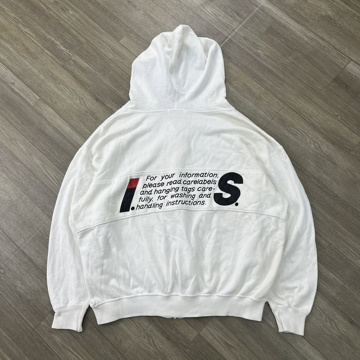 Issey Miyake Archived🚨 Tsumori Chisasto Issey Miyake Big Logo Zip Hoodie Size US L / EU 52-54 / 3 - 1 Thumbnail