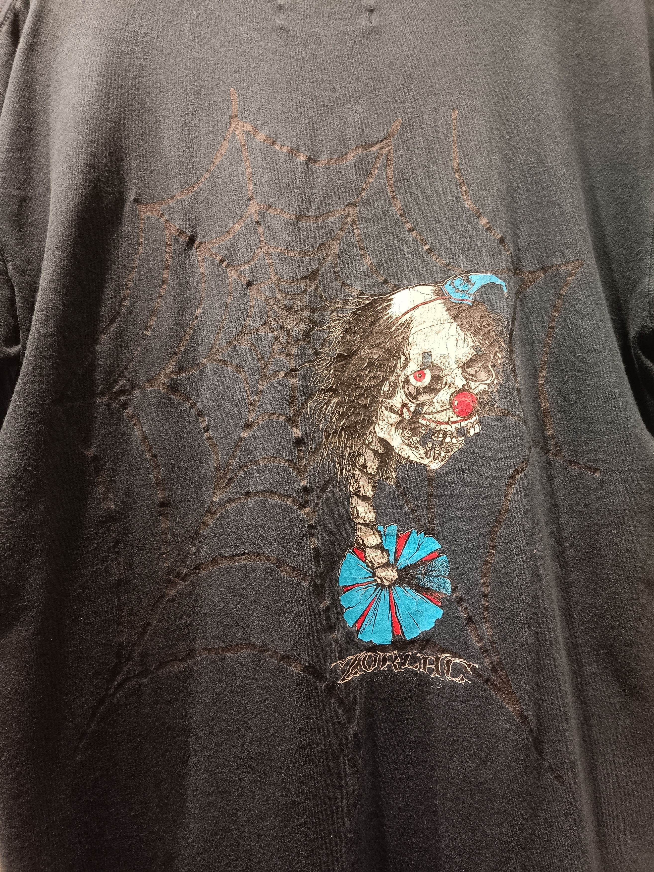 Powell Peralta Vintage Zorlac Skateboard Skull Clow Size US L / EU 52-54 / 3 - 5 Thumbnail