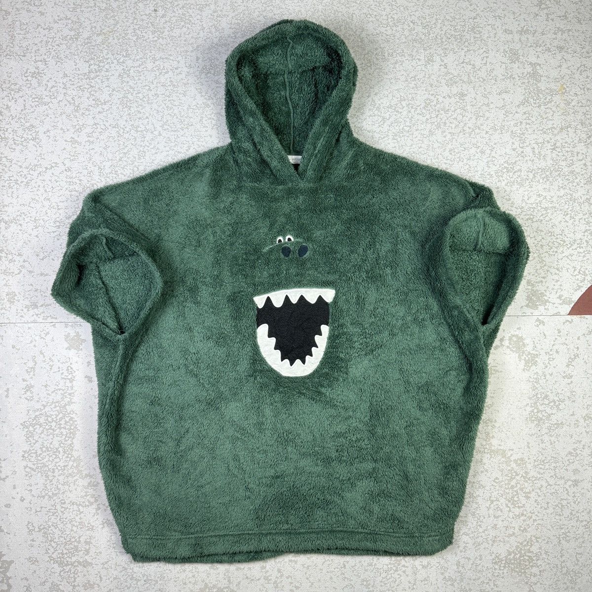 Cartoon Network × Disney × Japanese Brand Disney Toy Story Rex Fleece Poncho Size US L / EU 52-54 / 3 - 4 Thumbnail