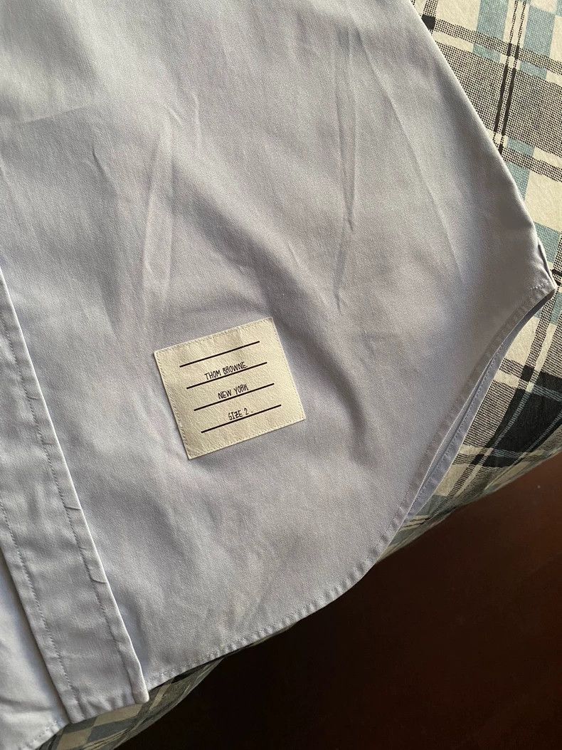 Thom Browne Thom browne Classic four-bar color weaving Oxford shirt 250 Size US M / EU 48-50 / 2 - 6 Thumbnail