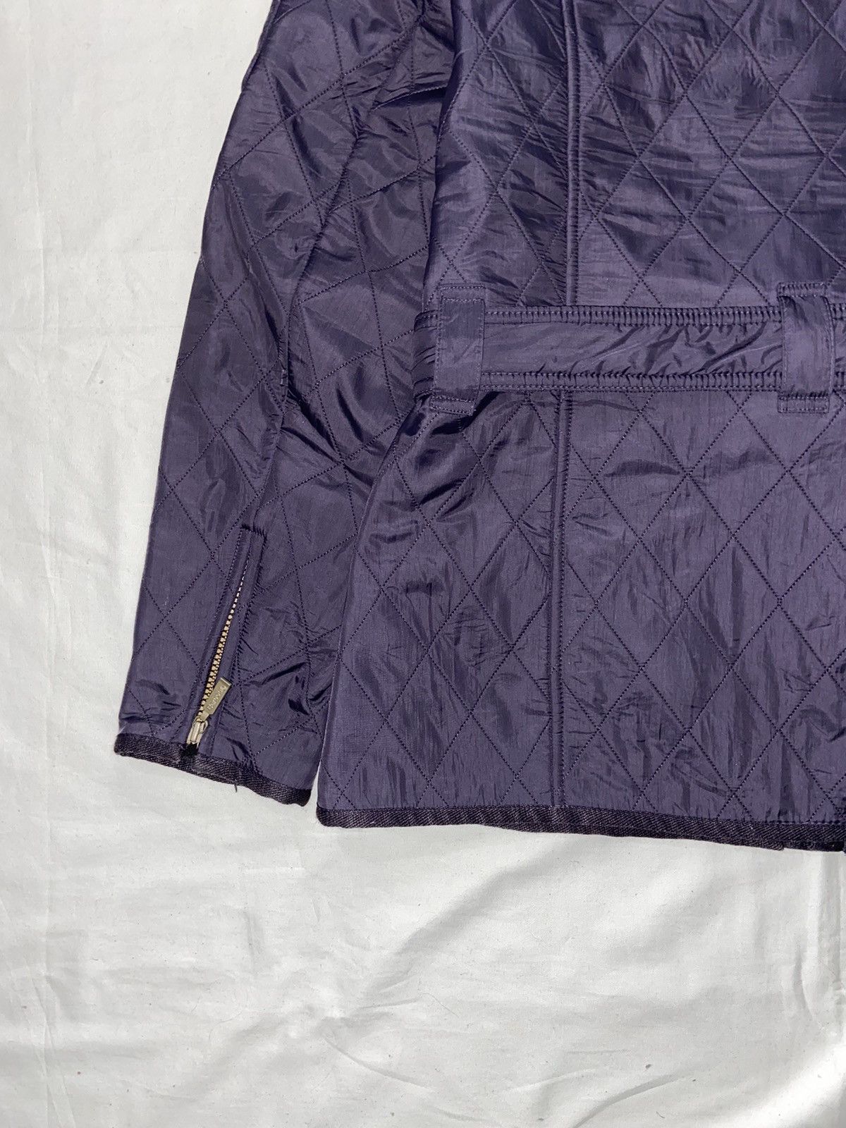 Barbour × Vintage VINTAGE WOMENS BARBOUR INTERNATIONAL JACKET PUFFER LUXURY Size M / US 6-8 / IT 42-44 - 13 Thumbnail