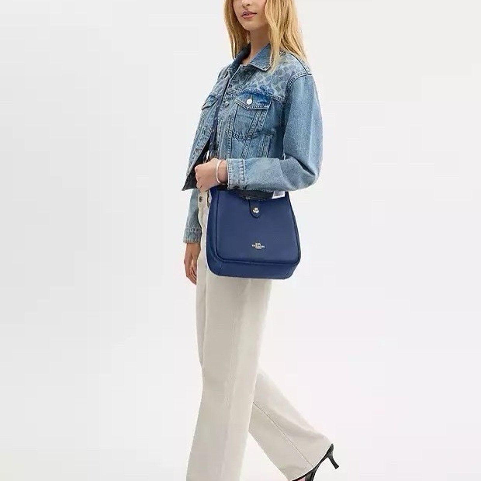 Coach NWT Bundle Coach Hadley Crossbody CW002 & CBH12 Bag Charm Size ONE SIZE - 9 Thumbnail