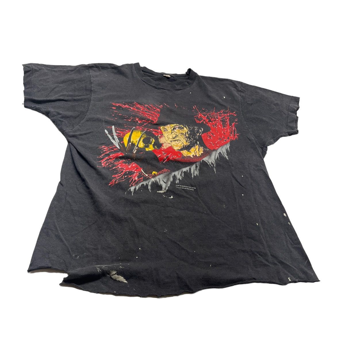 Vintage 1984 Nightmare on Elm Street 3 Freddy Krueger Tee Size US L / EU 52-54 / 3 - 4 Thumbnail