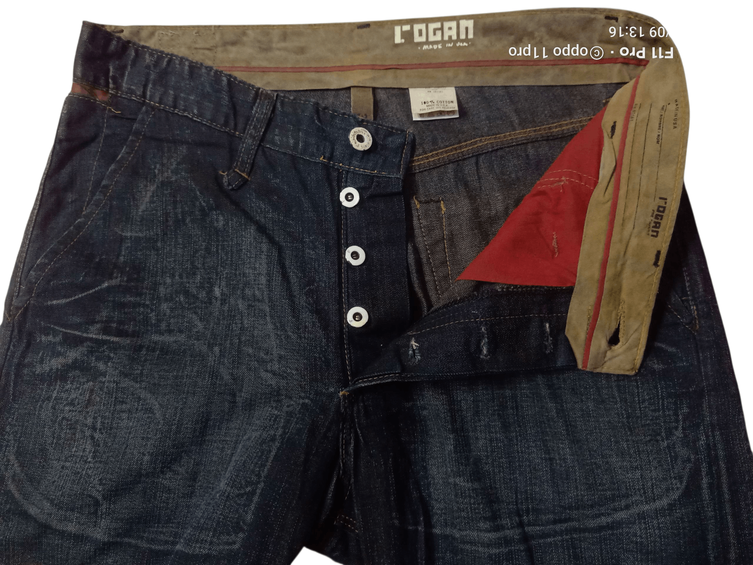 Rogan 💥 Rogan Flare Denim Men Button Fly 32X30 💥 Size US 32 / EU 48 - 14 Thumbnail