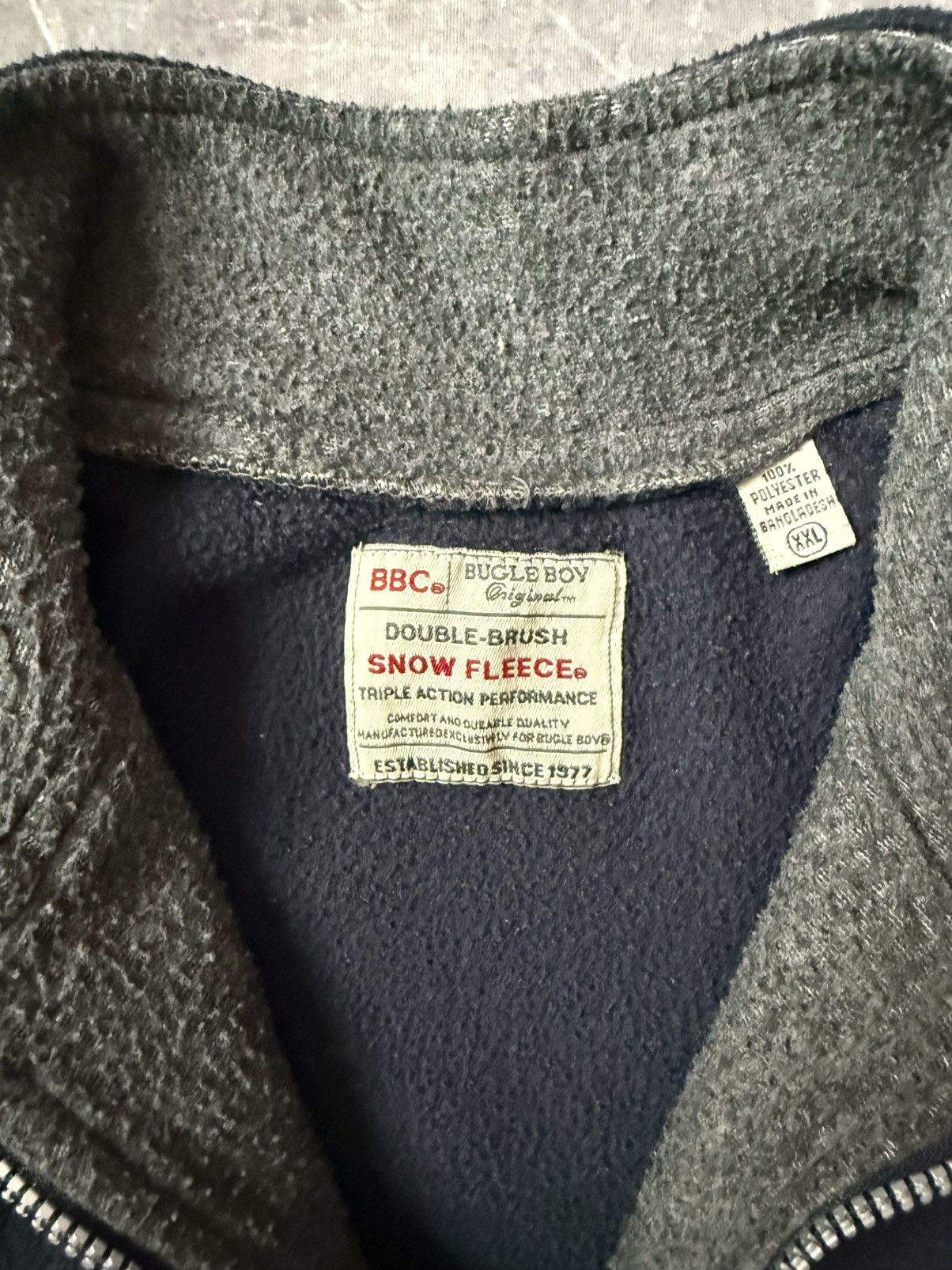 Bugle Boy Vintage Y2K Bugle Boy Fleece Pullover (XXL) Size US XXL / EU 58 / 5 - 7 Thumbnail