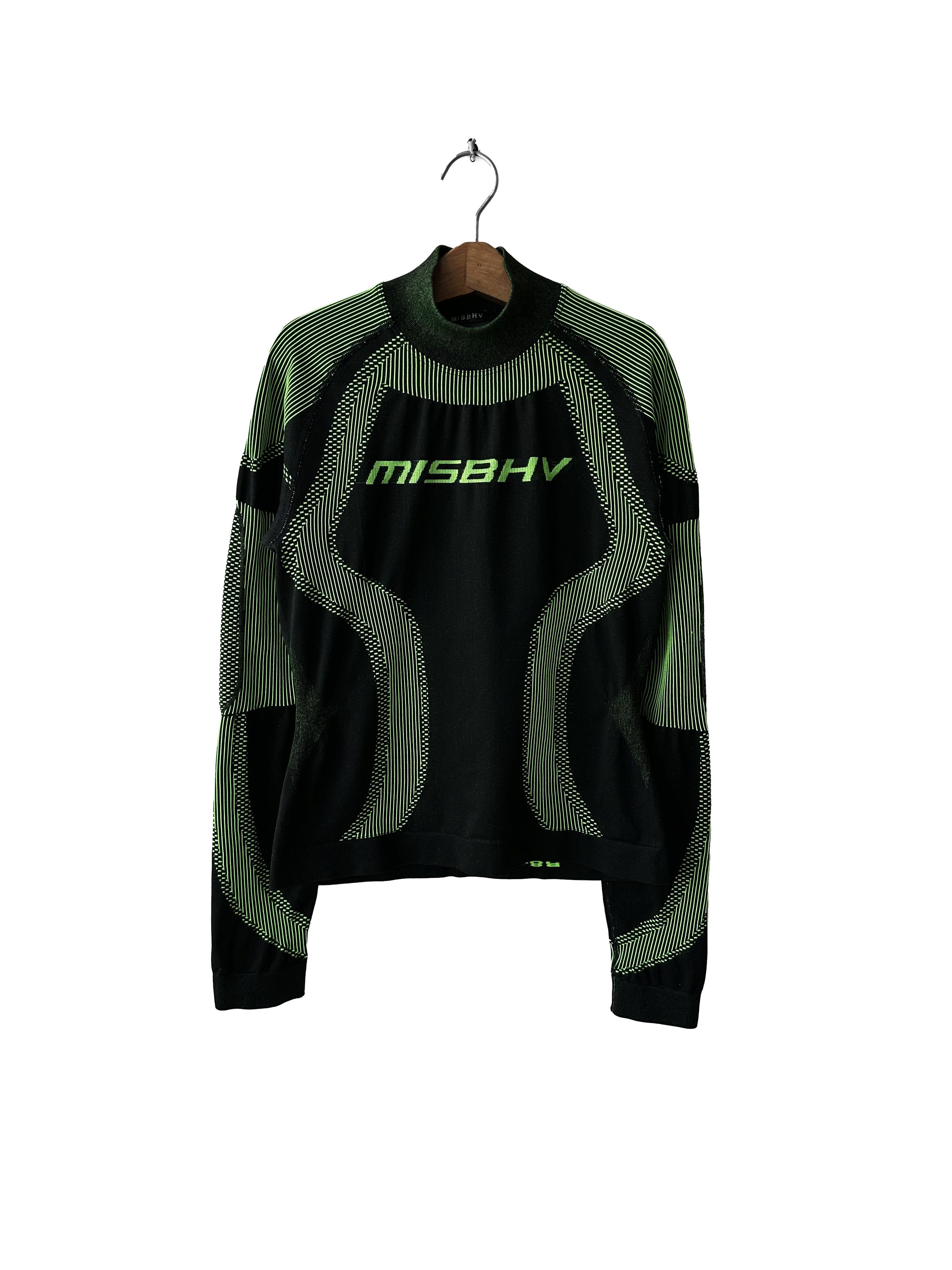 Misbhv MISBHV black green active logsleeve Size M / US 6-8 / IT 42-44 - 1 Thumbnail